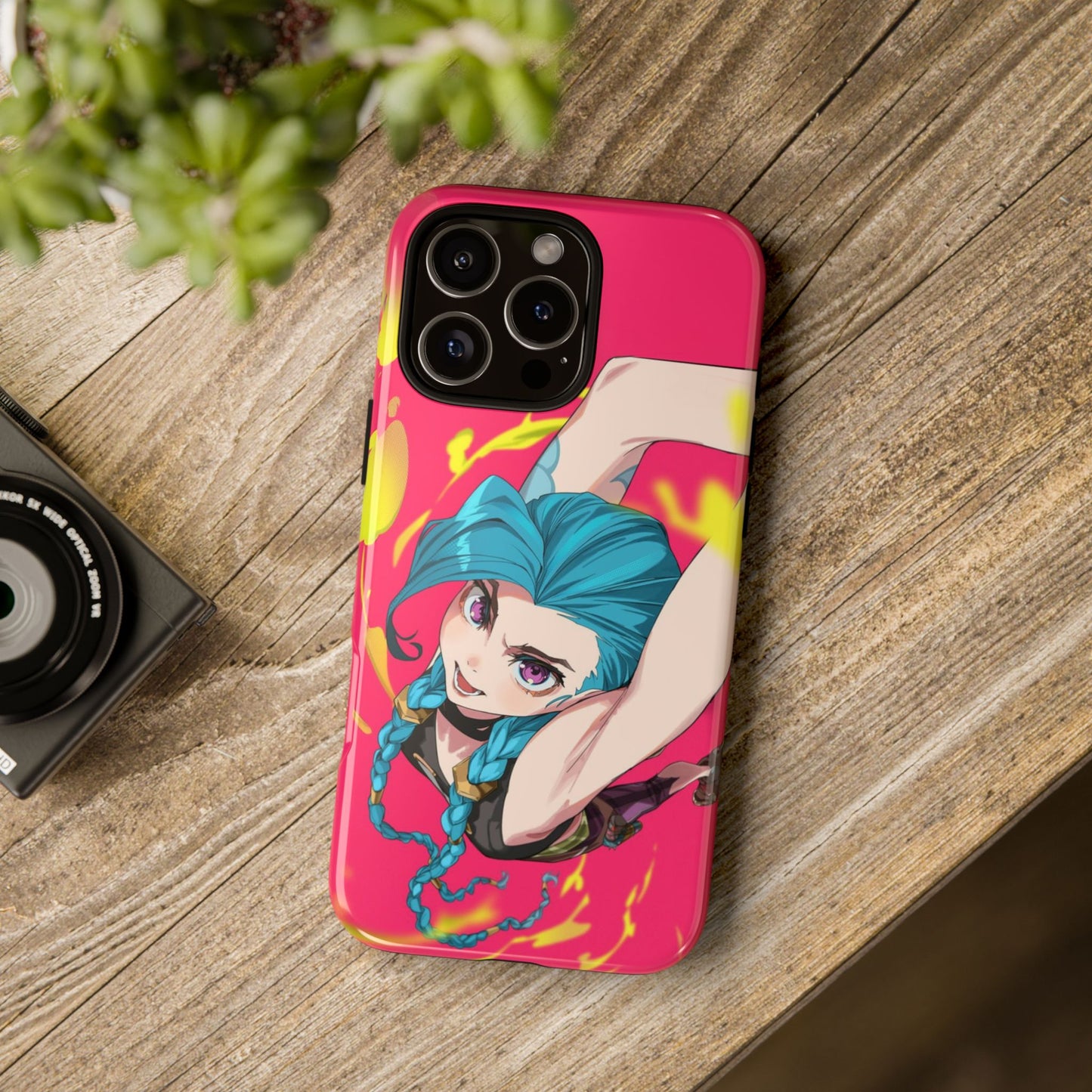 Jinx, Powder Arcane 1 – League of Legends Phone Case ANIME HUB