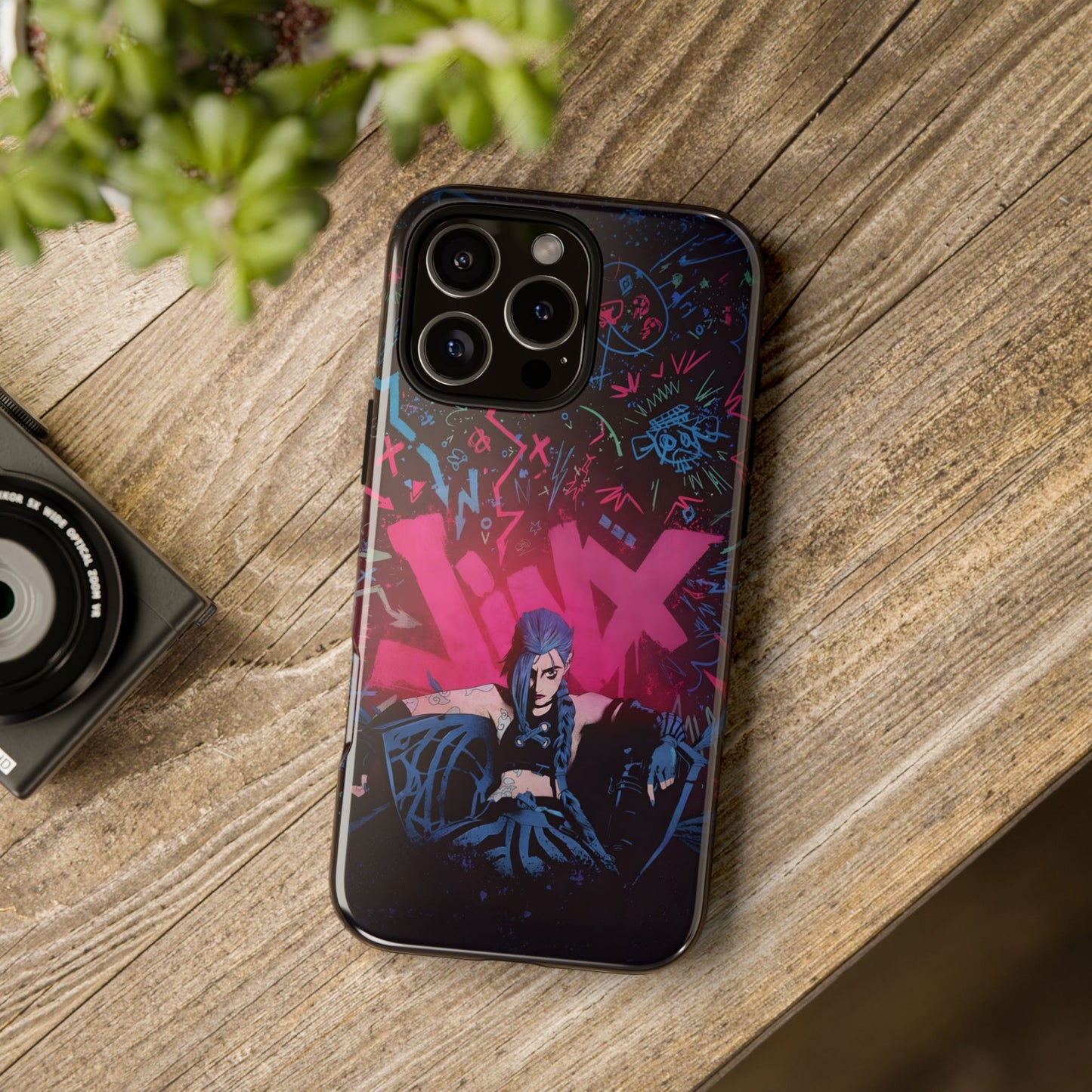 Jinx, Powder Arcane – League of Legends Phone Case ANIME HUB