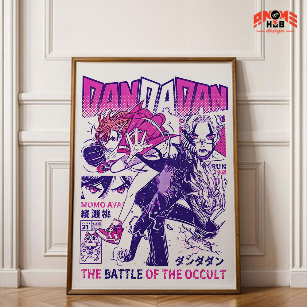 Digital Download | Daandadann 3 Poster/Canvas, Art Anime Wall Print, Wall Decor – Poster/Canvas ANIME HUB