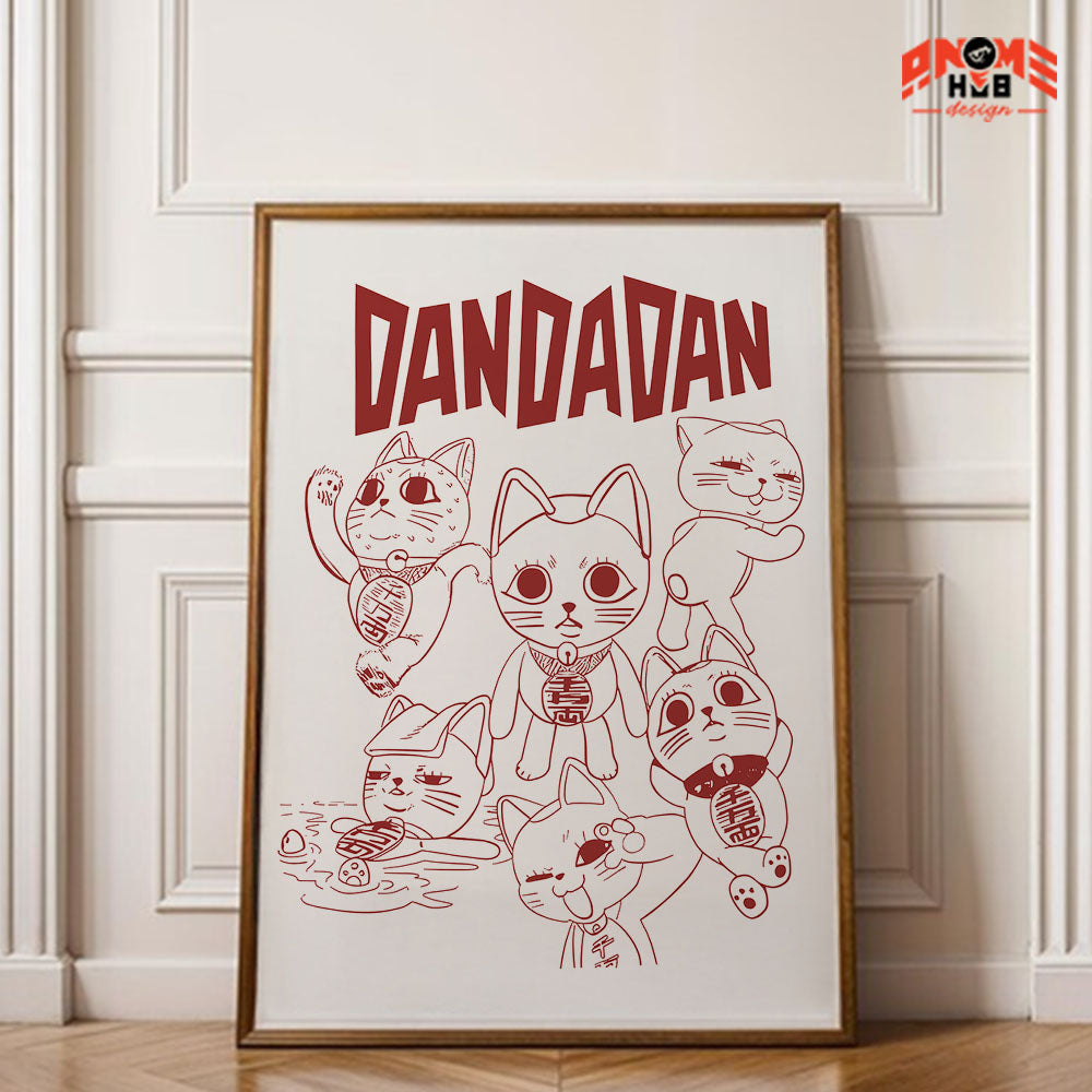 Digital Download | Daandadann 5 Poster/Canvas, Art Anime Wall Print, Wall Decor – Poster/Canvas ANIME HUB