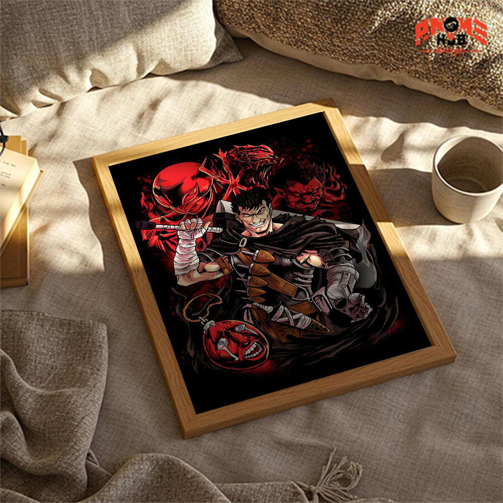Berserkk 21 Poster/Canvas, Art Anime Wall Print, Wall Decor – Poster/Canvas ANIME HUB