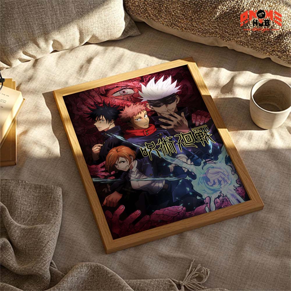 Jujustsuu Kaiisenn Poster/Canvas, Art Anime Wall Print, Wall Decor – Poster/Canvas ANIME HUB