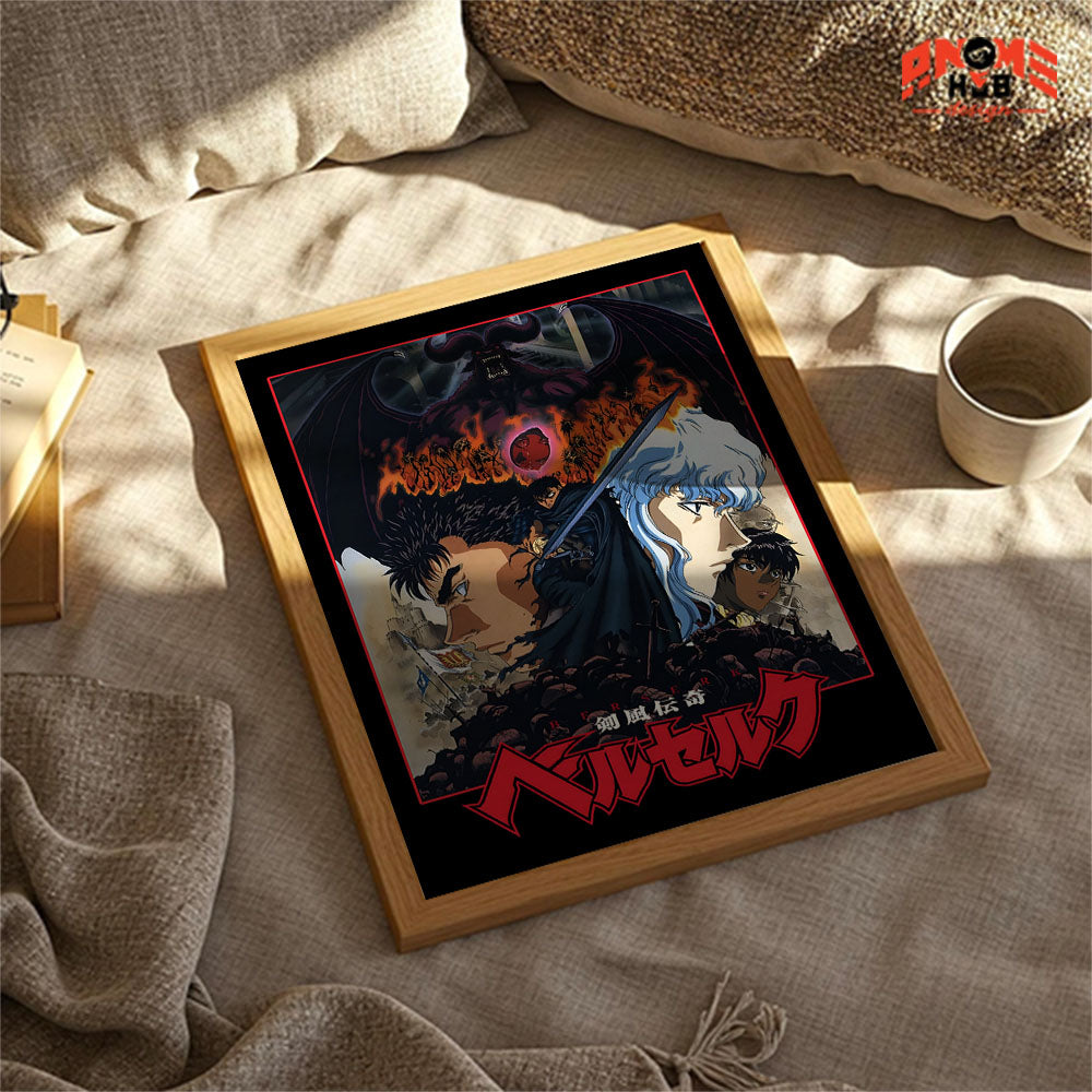 Berserkk 13 Poster/Canvas, Art Anime Wall Print, Wall Decor – Poster/Canvas ANIME HUB