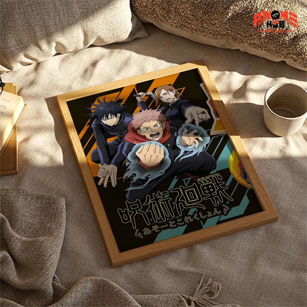 Jujustsuu Kaiisenn 24 Poster/Canvas, Art Anime Wall Print, Wall Decor – Poster/Canvas ANIME HUB