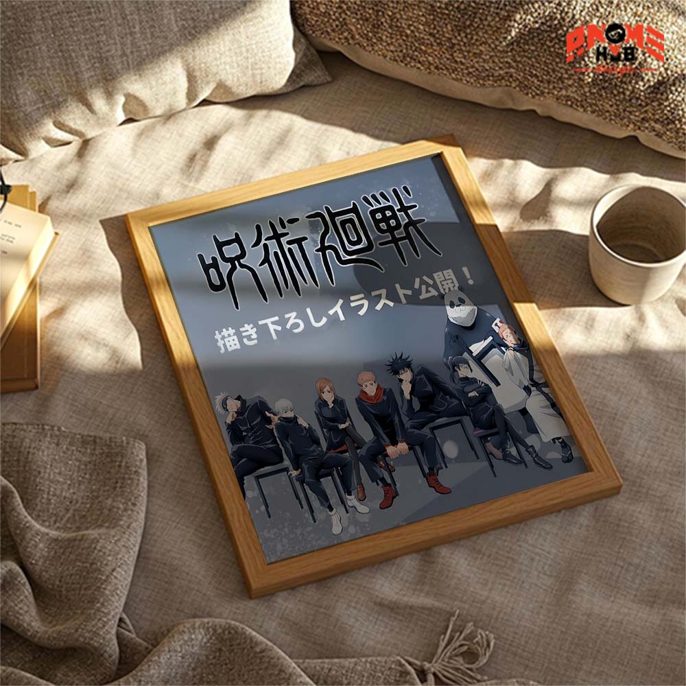 Jujustsuu Kaiisenn 29 Poster/Canvas, Art Anime Wall Print, Wall Decor – Poster/Canvas ANIME HUB