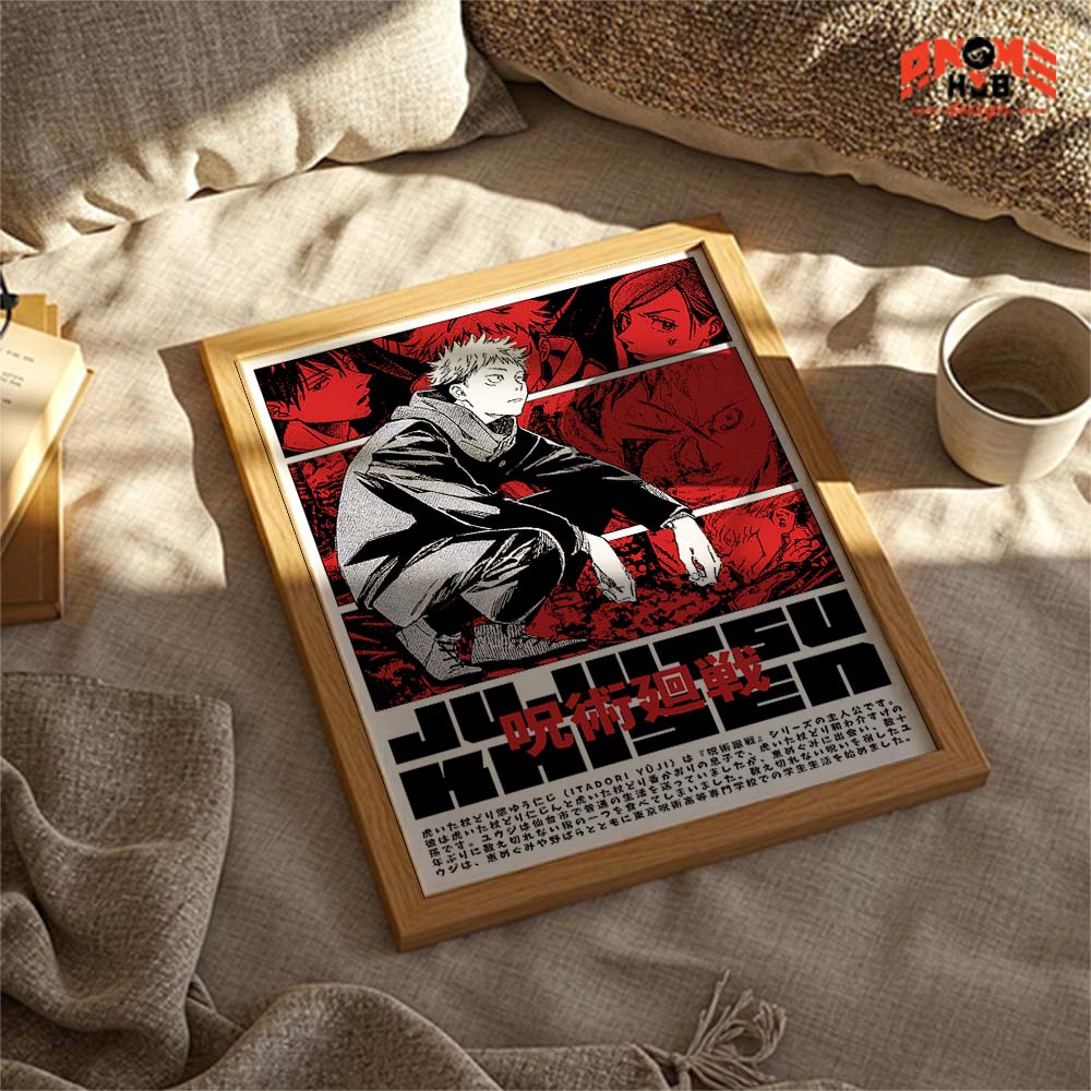 Jujustsuu Kaiisenn 6 Poster/Canvas, Art Anime Wall Print, Wall Decor – Poster/Canvas ANIME HUB