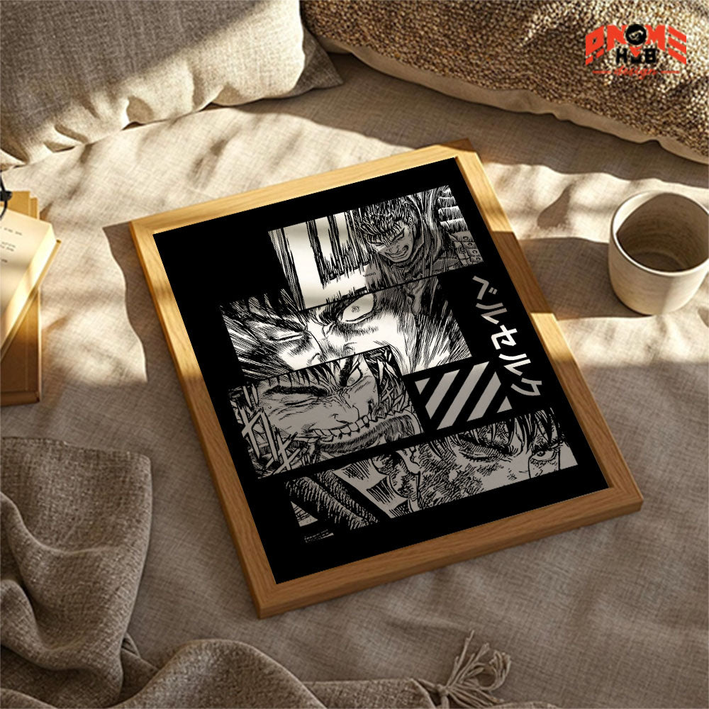 Berserkk 12 Poster/Canvas, Art Anime Wall Print, Wall Decor – Poster/Canvas ANIME HUB