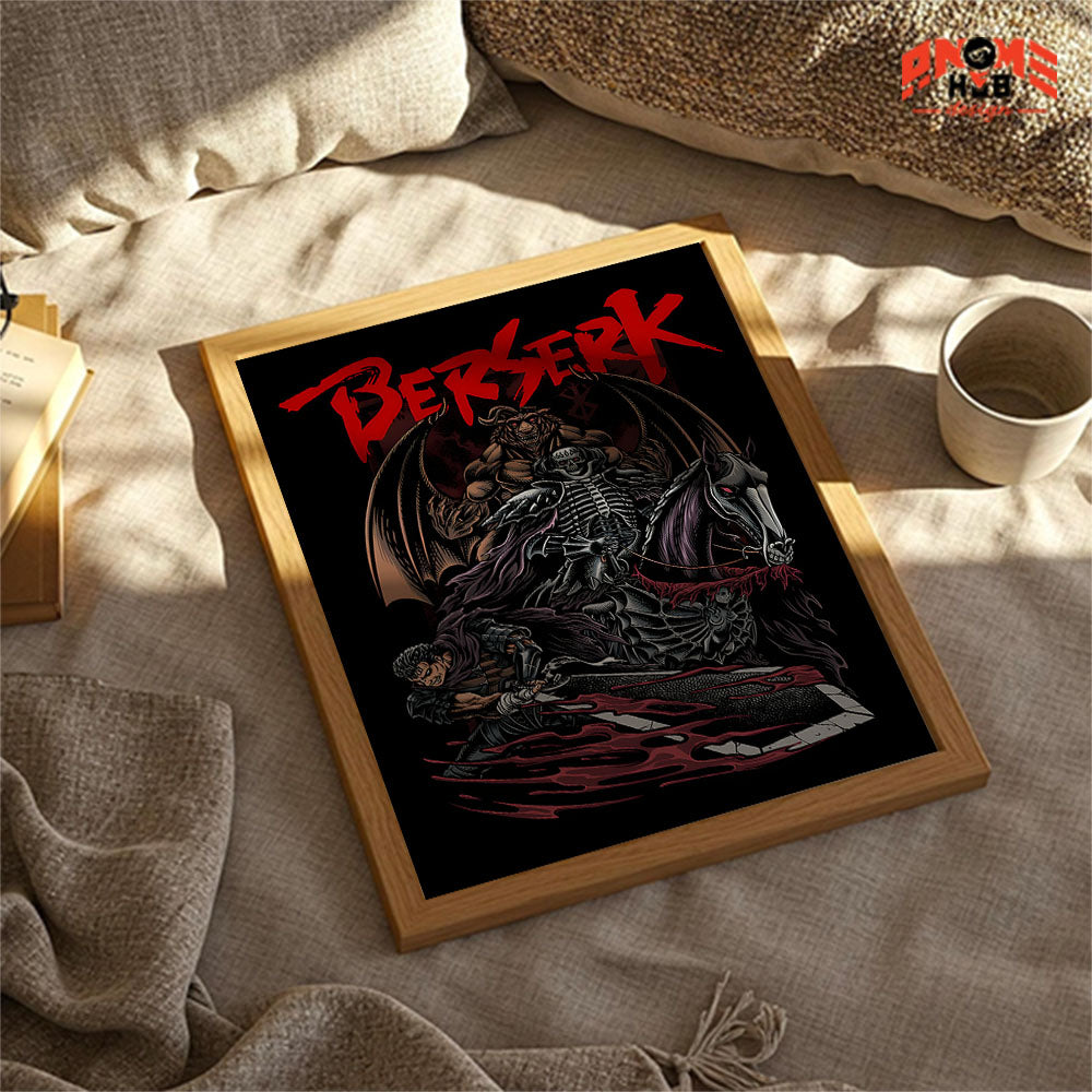 Berserkk 8 Poster/Canvas, Art Anime Wall Print, Wall Decor – Poster/Canvas ANIME HUB