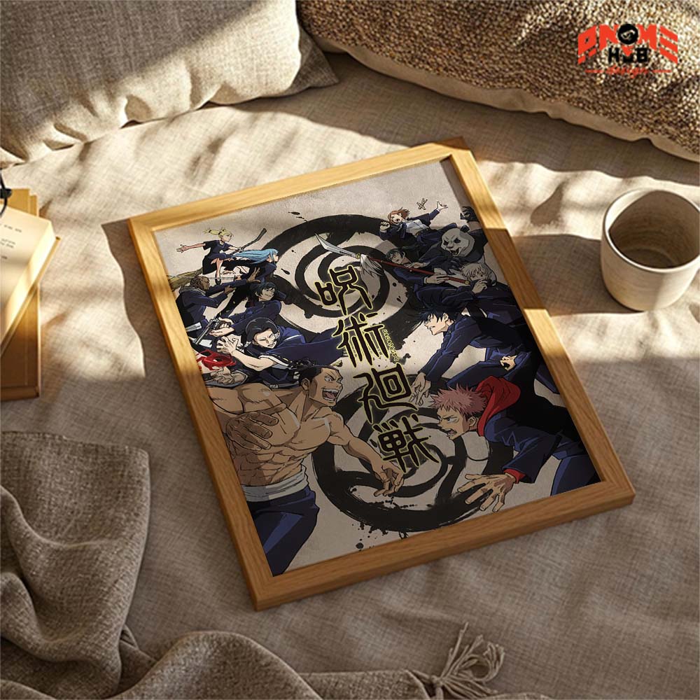 Jujustsuu Kaiisenn 31 Poster/Canvas, Art Anime Wall Print, Wall Decor – Poster/Canvas ANIME HUB