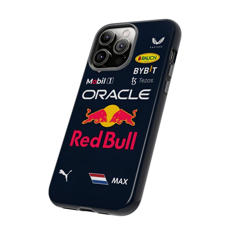 Max Verstappen Red Bull F1 Phone Case: Racing Sports Gift