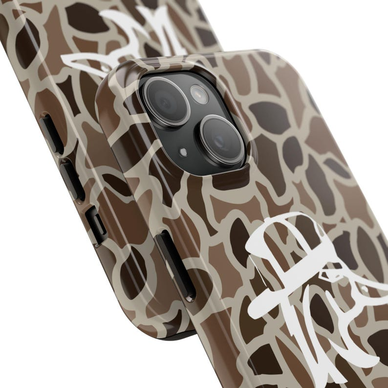 Old School Camo, "Redneck Duck" Tough Phone Cases, Gifts for Him, Hunting, Duck Hunting