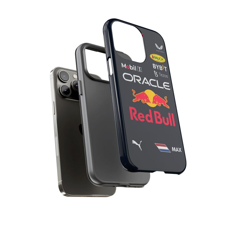 Max Verstappen Red Bull F1 Phone Case: Racing Sports Gift