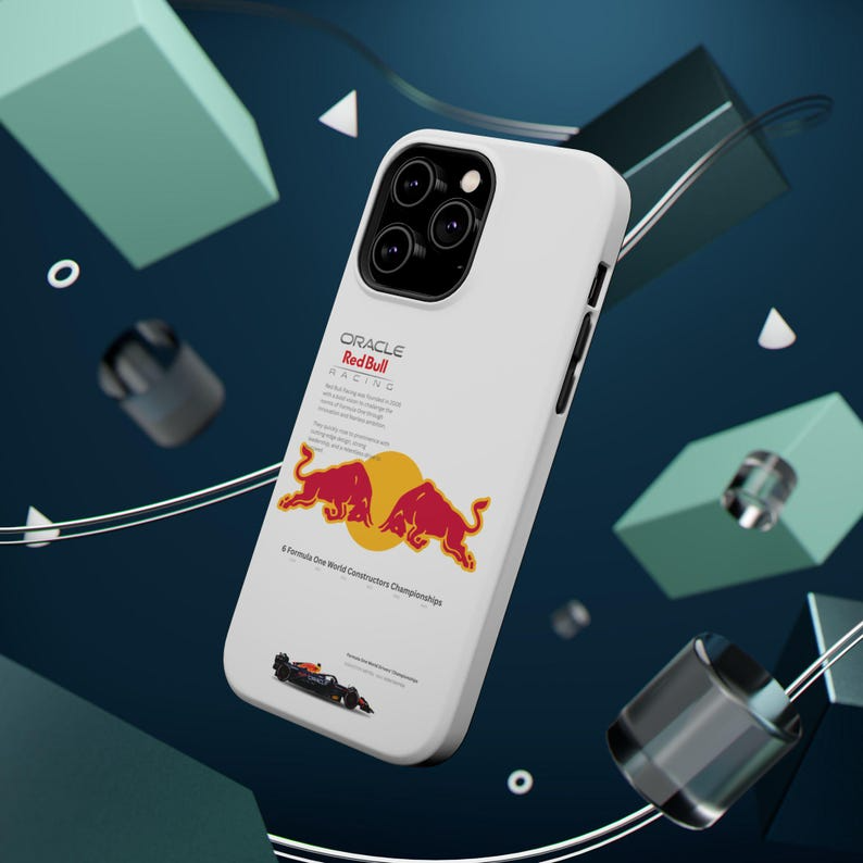 F1 Red Bull Racing iPhone Case, Protective Phone Cover, Motorsport Fan Gift