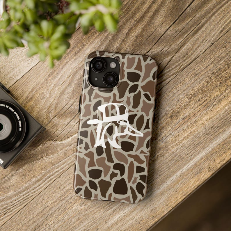 Old School Camo, "Redneck Duck" Tough Phone Cases, Gifts for Him, Hunting, Duck Hunting