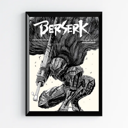 Póster de Griffith del anime Berserk | Arte mural de Berserk | Póster de Berserk | Impresión decorativa de alta calidad
