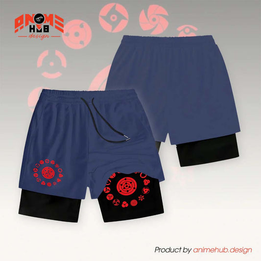 Uzumaki - Pantalones cortos de Narutoo Streetwear ANIME HUB 