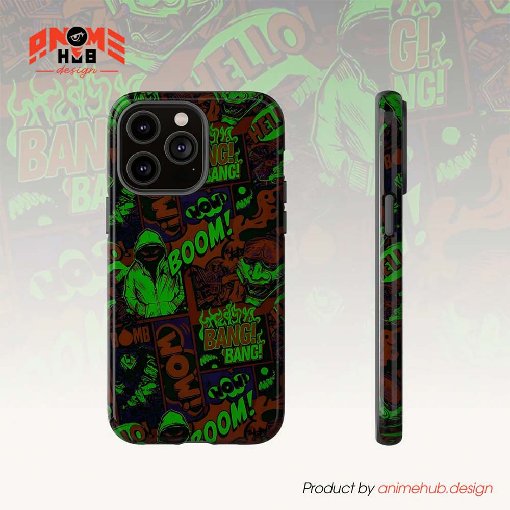 BOOM! BANG! WOW! 6 – Graffiti Street Style Phone Case ANIME HUB