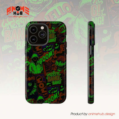 BOOM! BANG! WOW! 6 – Graffiti Street Style Phone Case ANIME HUB