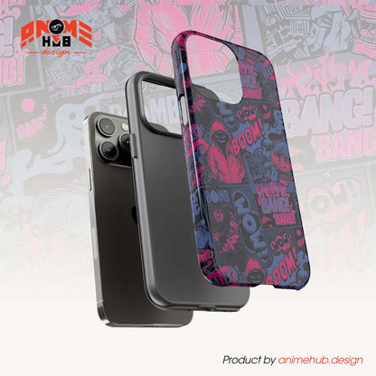 BOOM! BANG! WOW! 3 – Graffiti Street Style Phone Case ANIME HUB