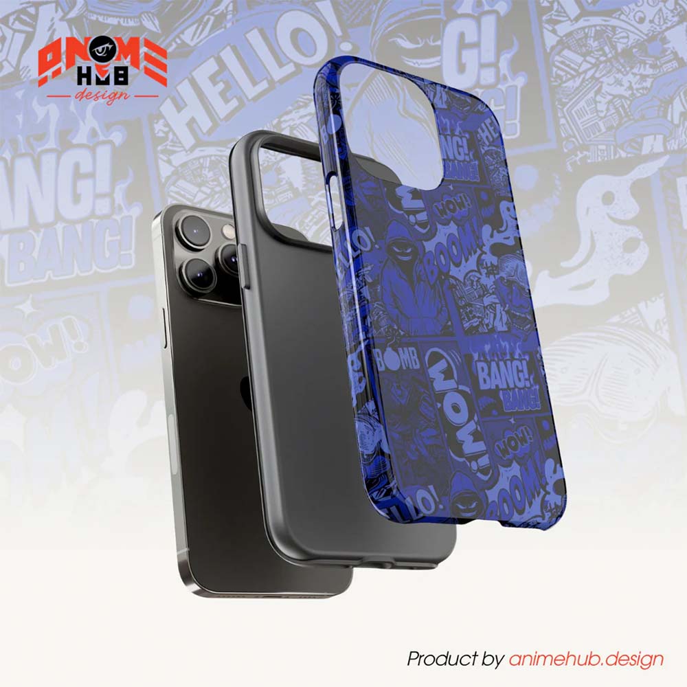 BOOM! BANG! WOW! 8 – Graffiti Street Style Phone Case ANIME HUB