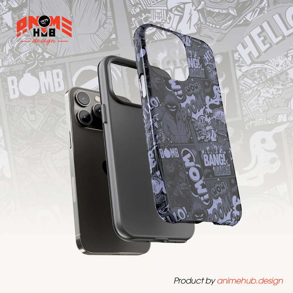 BOOM! BANG! WOW! 7 – Graffiti Street Style Phone Case ANIME HUB