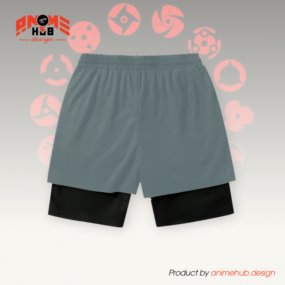 Uzumaki - Pantalones cortos de Narutoo Streetwear ANIME HUB 