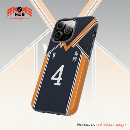 Haikyuu Phone Case – Nishinoya Yū #4 Volleyball Anime Phone Case ANIME HUB