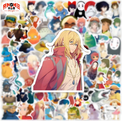 100pcs Studio Ghhibbli – Anime Stickers Collection from ANIME HUB