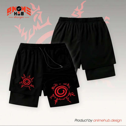 Narutoo 11 - Anime Streetwear Shorts ANIME HUB