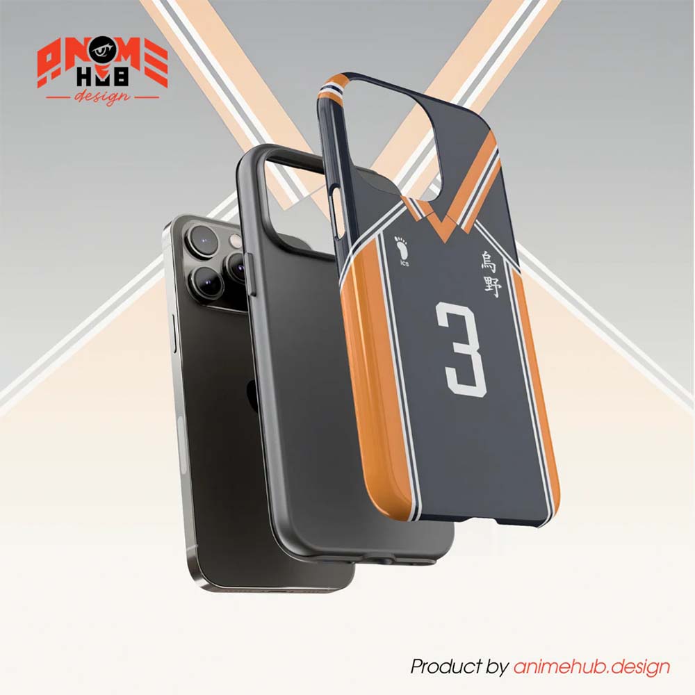 Haaiikyuu Phone Case – Assahi Azzummane #3 Volleyball Anime Phone Case ANIME HUB