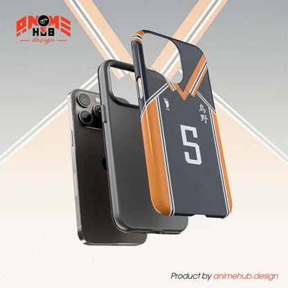 Haaiikyuu Phone Case – Tanaaka Ryyūnossuke #5 Volleyball Anime Phone Case ANIME HUB