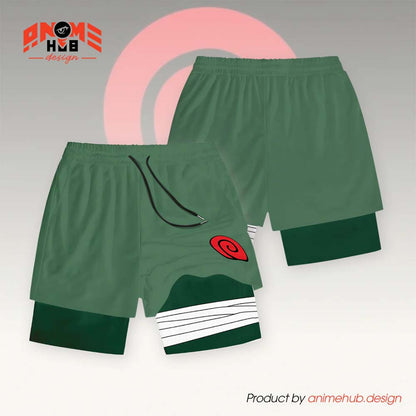 Uzumaki - Pantalones cortos de Narutoo Streetwear ANIME HUB 