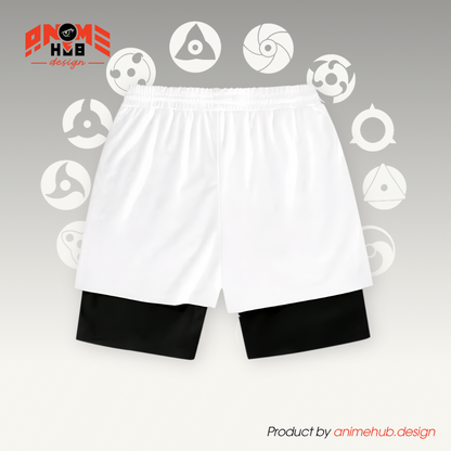 Uzumaki - Pantalones cortos de Narutoo Streetwear ANIME HUB 
