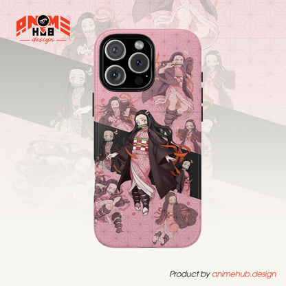 Demoon Slayerr – Kaamaddo Neezzuko 3 Phone Case ANIME HUB
