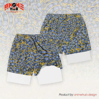 Anime Devil Fruit 7 – Onepiecee Streetwear Shorts ANIME HUB