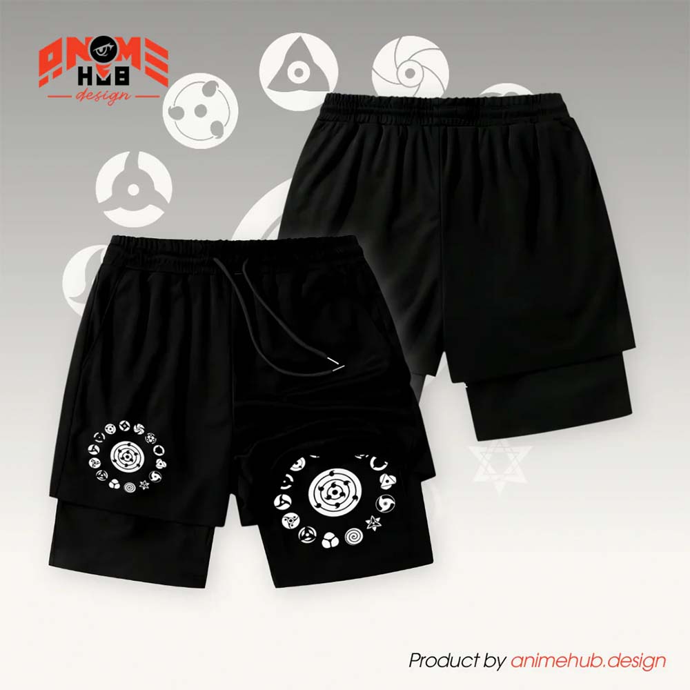 Narutoo 8 - Anime Streetwear Shorts ANIME HUB