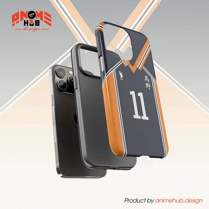Haaiikyuu Phone Case – Yammagguchi Taddasshi #11 Volleyball Anime Phone Case ANIME HUB