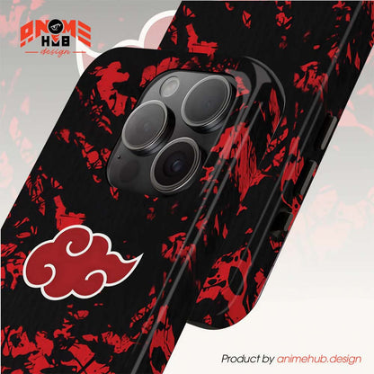 Narutoo 1 – Akatsuki Cloud Anime Phone Case ANIME HUB