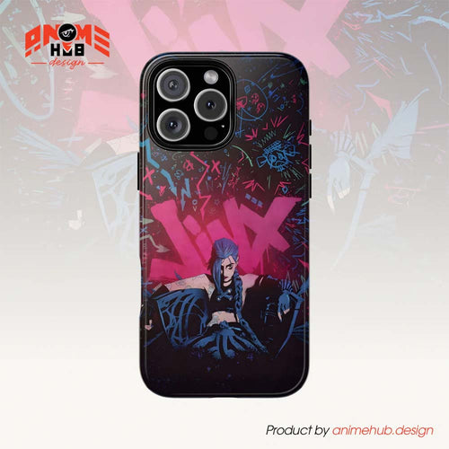 Jinx, Powder Arcane – League of Legends Phone Case ANIME HUB