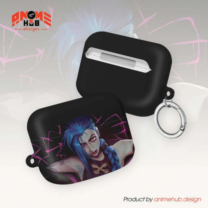 Jinx, Powder Arcane – League of Legends AirPods Case ANIME HUB