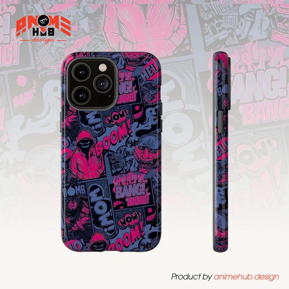 BOOM! BANG! WOW! 3 – Graffiti Street Style Phone Case ANIME HUB