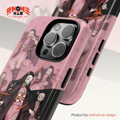 Demoon Slayerr – Kaamaddo Neezzuko 3 Phone Case ANIME HUB