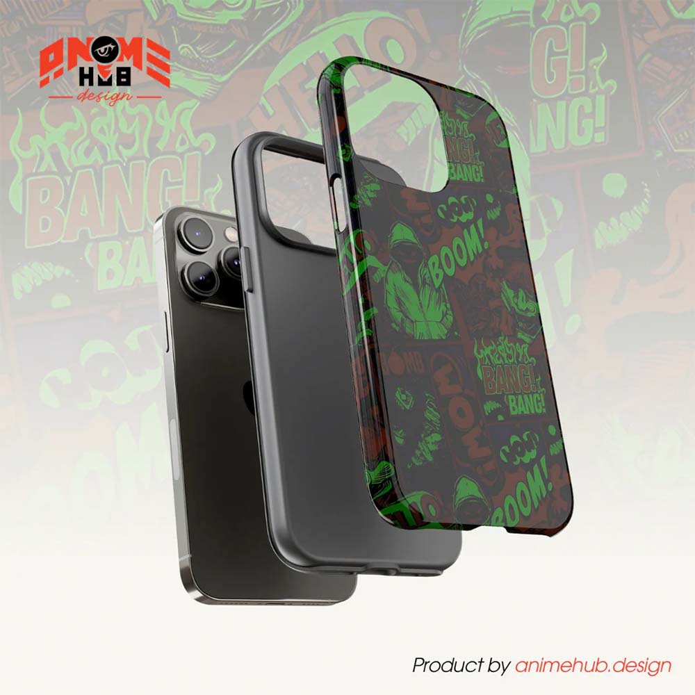 BOOM! BANG! WOW! 6 – Graffiti Street Style Phone Case ANIME HUB