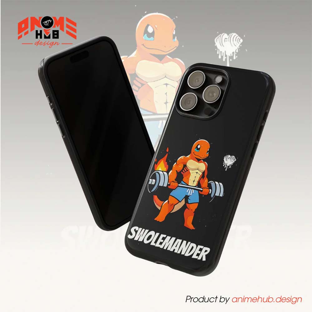 Pokemon Charmander Swolemander Phone Case – Anime Design ANIME HUB