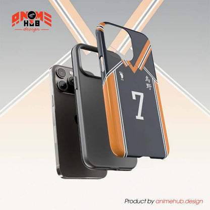 Haaiikyuu Phone Case – Kinooshhita Hissashhi #7 Volleyball Anime Phone Case ANIME HUB