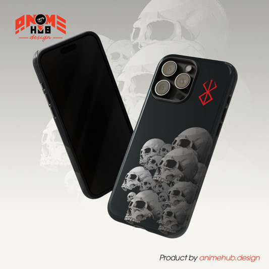 Berserk Manga Skull Phone Case – Dark Anime Design ANIME HUB