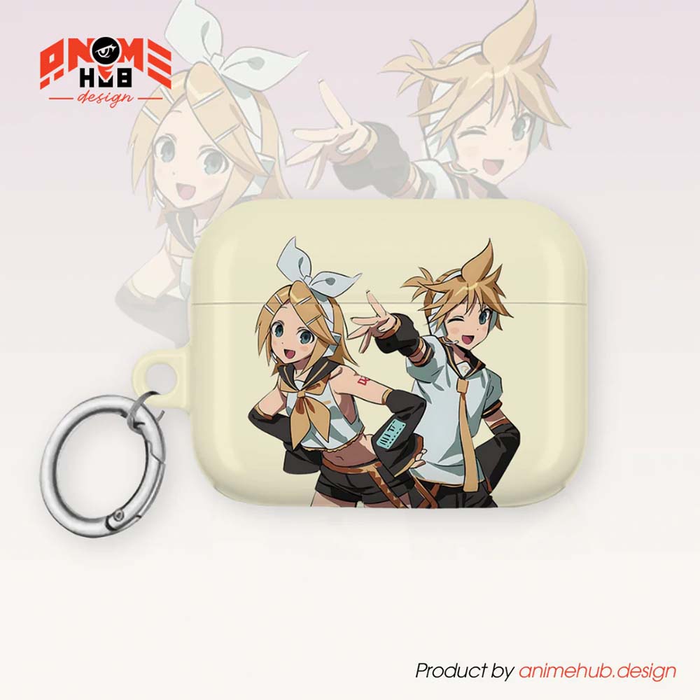 Kagamine Rin Len AirPods Case 1 – Soft Protective ANIME HUB