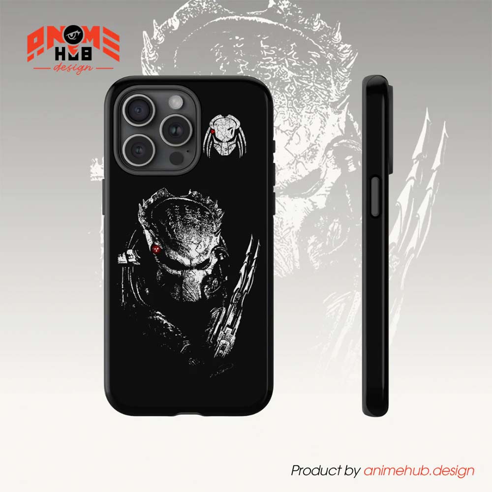 Predatorr iPhone Case – Alien Hunter Sci-Fi Inspired Design ANIME HUB