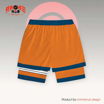 Uzumaki - Pantalones cortos de Narutoo Streetwear ANIME HUB 