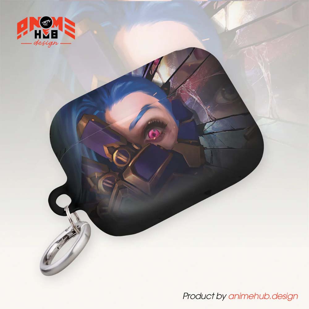 Jinx, Powder Arcane 1 – League of Legends AirPods Case ANIME HUB